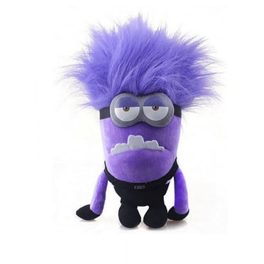 Despicable Me Minions Plush Backpack Purple Two Eyes