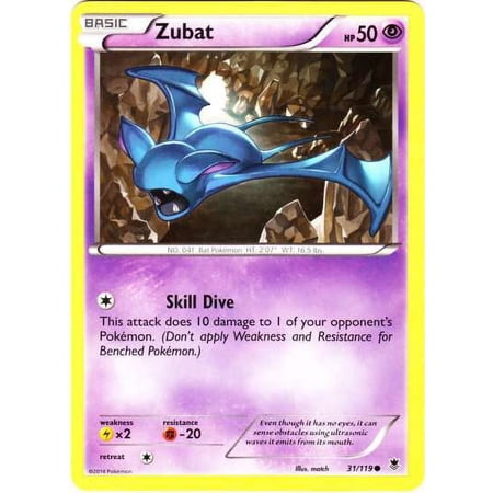 Pokemon Phantom Forces Common Zubat #31