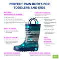 thumbnail image 2 of Oakiwear Kids Rain Boots For Boys Girls Toddlers Children, Tribal, 2 of 3