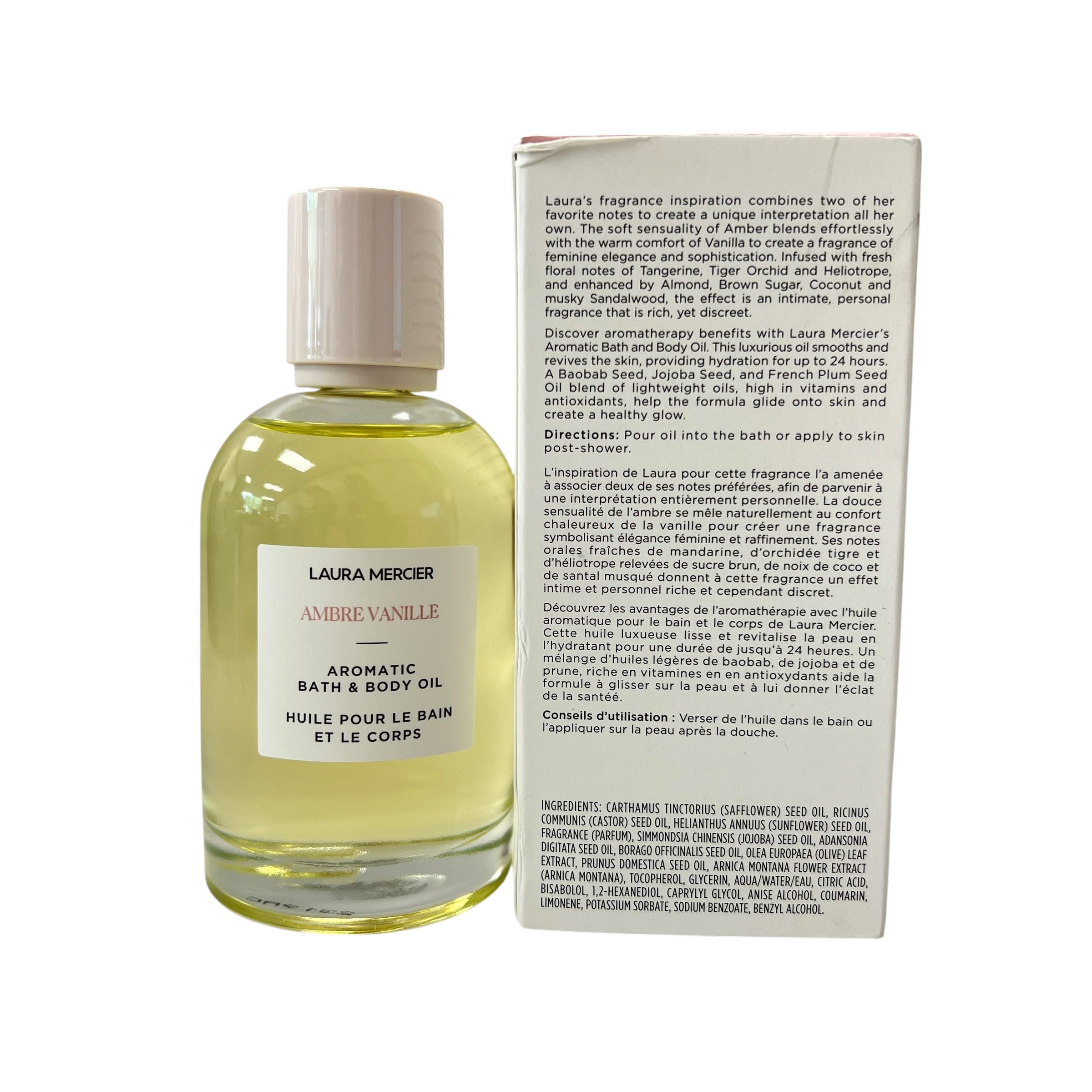 Laura Mercier Ambre Vanille Aromatic Bath & Body Oil 100 ml 