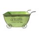 thumbnail image 4 of Carro de flores, carro de metal, jardinera, maceta de metal resistente, jardinera decorativa para Verde, 4 of 8