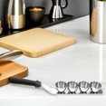 thumbnail image 4 of unbranded Para Hornear Huevos Plateado De Acero Inoxidable Ideal Para Cocina Y Uso Profesional, 4 of 8