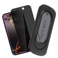 thumbnail image 1 of PANDACO Easy Tray Privacy Tempered Glass Screen Protector for iPhone 15, 1 of 5