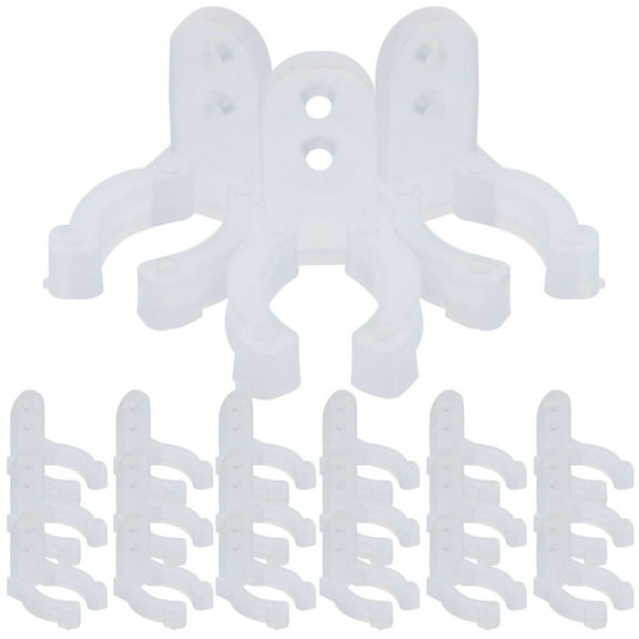 30pcs Outdoor Rope Lights Clips Led Rope Light Clips Neon Rope Light Mounting Clips