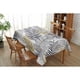 thumbnail image 2 of Mantel con estampado de grúa de pntas , cubierta de impermeable a prueba de derrames para de comedor de cocina J Macarena Decoración de manteles a prueba de agua, 2 of 8