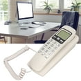 thumbnail image 4 of Mountable KXT777CID Corded Wall Phone Calendar LCD Display  Function Landline Corded Telehone for Hotel Home Office, 4 of 7