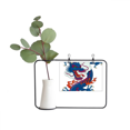 thumbnail image 1 of Chine Dragon Nuage Modèle Cadre Photo en Métal Cerac Vase Décor, 1 of 2