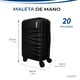 thumbnail image 3 of MALETA DE MANO RIGIDA 20 PULGADAS CON RUEDAS 360 Y CANDADO TSA MARCA GRAVITA, 3 of 6
