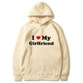 thumbnail image 3 of Autumn I Love My Girlfriend Print Hoodies Women Fashion Sweatshirts Oversized Long Sleeve Pullovers, 3 of 4
