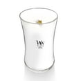thumbnail image 3 of WoodWick White Teak Large Hourglass Scented Candle, 3 of 7