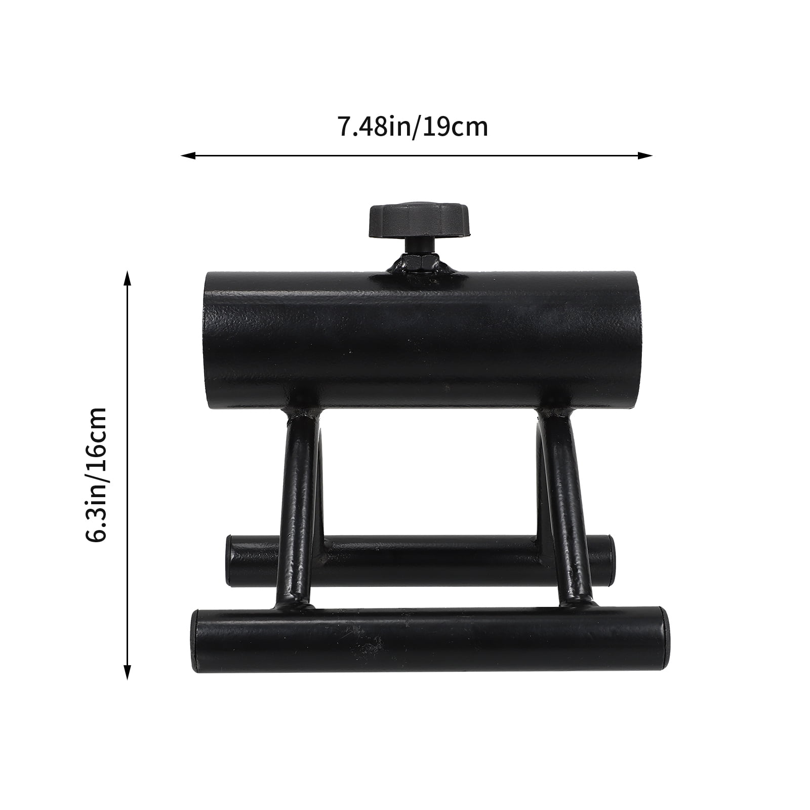 YUYUETIME 1Pc Black Steel Pulling Down Handle for Back and Shoulder Muscle Training