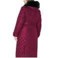 thumbnail image 4 of Lovskoo Womens Winter Coats Quilted Jacket Warm Clothes Plus Size Hooded Cotton Padded Coat Long Sleeve Jacket Claret, 4 of 6