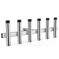 thumbnail image 1 of QinaQin Fishing Rod Holder for Car Link Tube, Fits 1.6 Inch Hitch Receiver, Adjustable Stainless Steel Pole Rack with Quick Release, 1 of 6