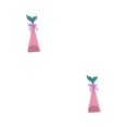 thumbnail image 1 of Moyic Cajas de regalo de boda de 20 bolsas - Recubrimiento de polvo brillante de doble cara sin derramar polvo Papel simple y de moda Sirena Sirena Rosa+Morado 2Conjunto, 1 of 6