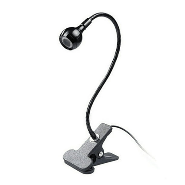 Lámpara de curado de pegamento para uñas, 3W, 395NM, LED portátil, luz de escritorio, lámpara ultrav Tomshoo Negro