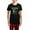 With Red Plaid Pant, variant on CafePress - Flynns Club Women's Dark Pajamas - Women's Short Sleeve Print T-Shirt and Pants Dark Cotton Pajama Set