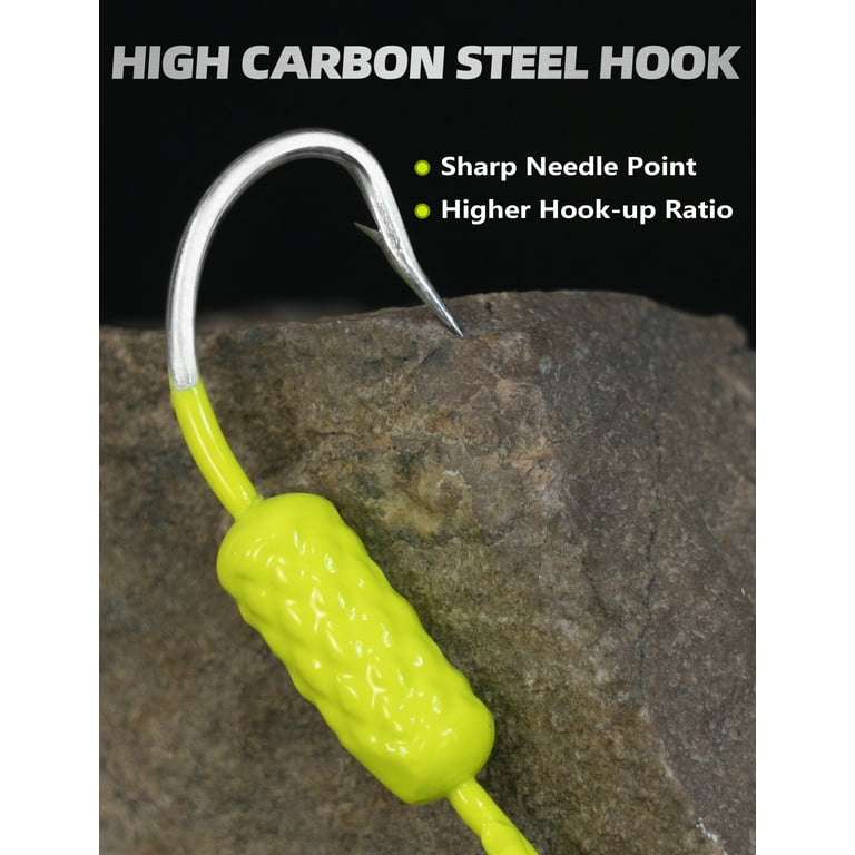 BLUEWING Yellowtail Snapper Jigs with High Carbon Steel Hook 1