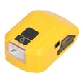 thumbnail image 4 of Adaptador de cargador de batería, convertidor, luz de trabajo LED para carga USB de 14 V a 22 V, salida de 12 V CC, DCB090 con orificio de 12 V CC, 4 of 14
