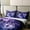 Indigo, variant on Erosebridal Magical Wolf 100% Cotton Comforter Cover Queen, Woodland Wildlife 100% Cotton Duvet Cover Queen Size, Purple Starry Sky Decor, Reversible（No Comforter）