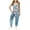 ZD-Navy, variant on Girls Jumpsuits V Neck Spaghetti Strap Jumpsuits Baggy Harem Long Overalls Vintage Floral Graphic Jumpers with Pockets Kids Clothes