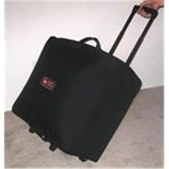 GO-Anywhere  Wheeled Travel  With Retractable Handle- Black