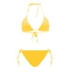 thumbnail image 5 of Conjunto de Bikini Acolchado sin Mangas, Traje de Baño de Corte Alto para la Playa Y la Piscina, 5 of 6