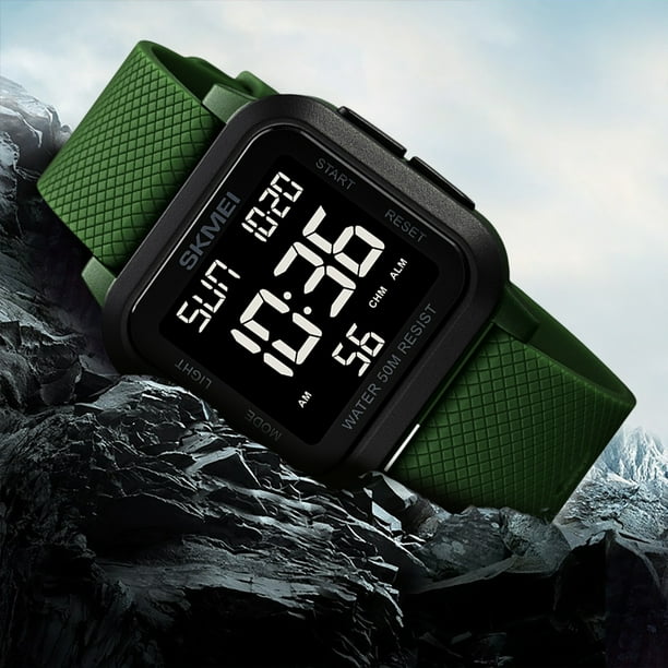 Digital watch 2025 with countdown timer