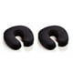 thumbnail image 2 of Almohada de espuma viscoelástica para el cuello Cateissary almohada de viaje en Forma de U negro 2piezas, 2 of 5