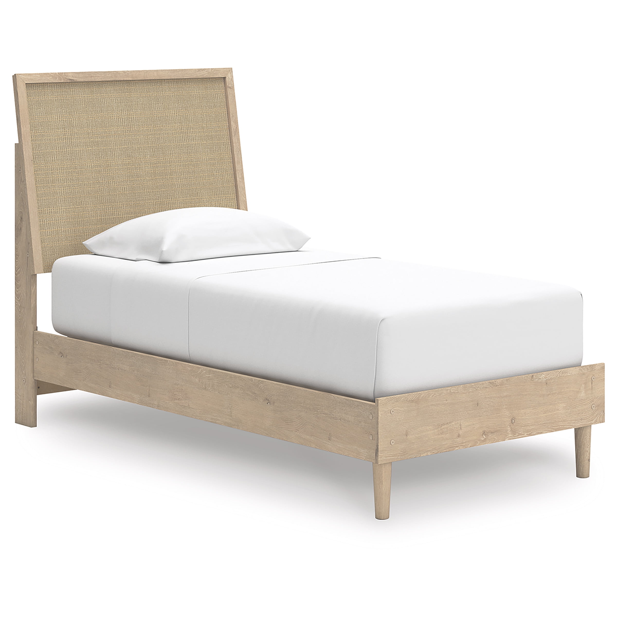 Signature Design by Ashley Kids Cielden Modern Light Brown Twin Panel Bed
