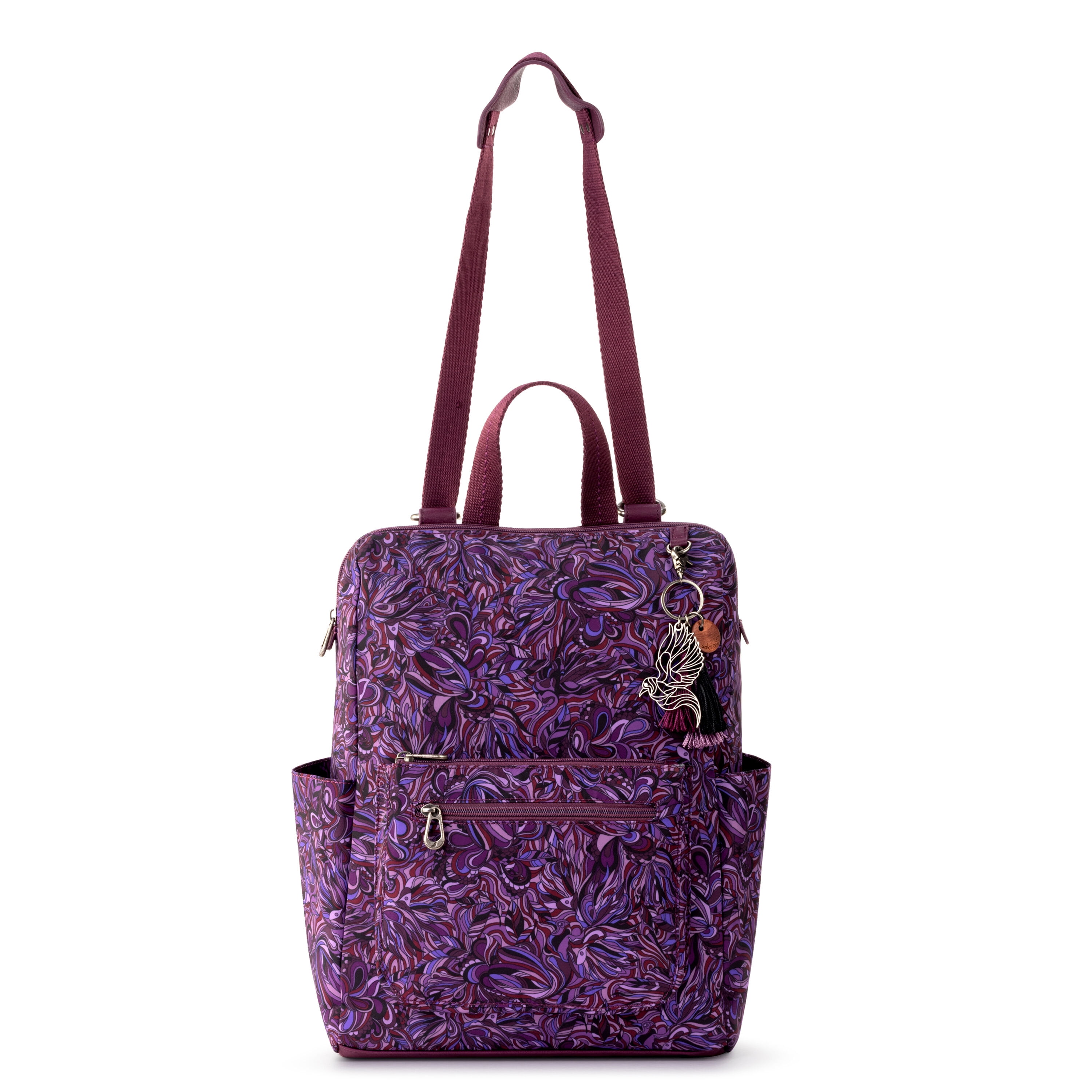 Sakroots Loyola Convertible Backpack , Repreve EcoTwill