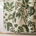 thumbnail image 4 of Boho Shower Curtain Green Shower Curtain Cute Floral Shower Curtains for Bathroom Allover Jungle Tropical Leaves Plant Shower Curtain Waterproof Polyester Fabric Shower Curtain 72x72 Inch, 4 of 6