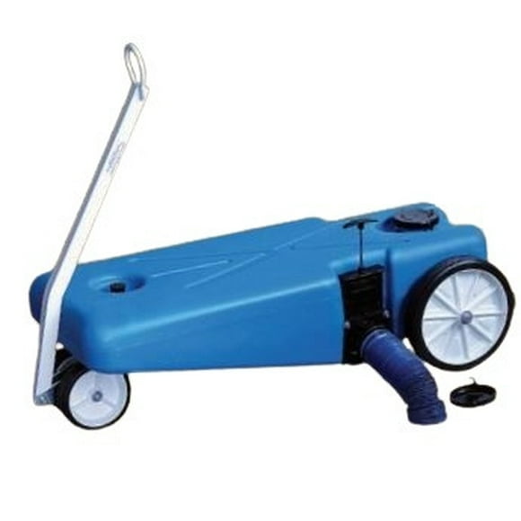 Barker Mfg. Portable Waste Holding Tank 28191 TOTE-ALONG; 16 Gallon Tank; 4 Wheel Design; Blow-Molded Polyethylene