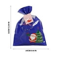 thumbnail image 3 of Kbndieu Christmas Bags Small Christmas Gift Bags Xmas Drawstring Candy Treat Bags Goody Sacks Wrapping Bags Holiday Gifts Wrapping Party Presents Decorations, 3 of 5