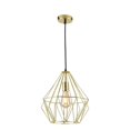 thumbnail image 1 of Xtricity - Pendant Light, 11.81 '' Wide, From The Sterling Collection, Gold, 1 of 3