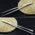 thumbnail image 5 of 2 pinzas de cocina finas de 30 cm, extralargas, de acero inoxidable., 5 of 5