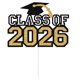 thumbnail image 2 of Fiesta de graduación de la promoción de 2026 de Cake Topper Calarjeta, 2 of 7