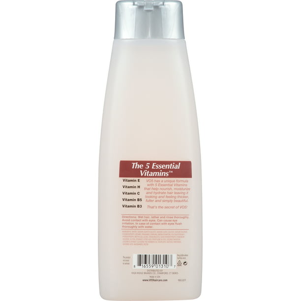 VO5 Silky Island Coconut Moisturizing Shampoo Fl Oz Bottle -