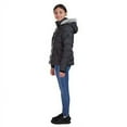 thumbnail image 2 of SAGE Youth Jacket for Girls | Charcoal Melange, XS-5/6, 2 of 3