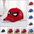 thumbnail image 2 of Disney-gorra de béisbol de Spiderman para niño, gorro de Hip Hop de dibujos animados, transpirable, protección solar, viaje, regalo informal Fivean unisex, 2 of 2