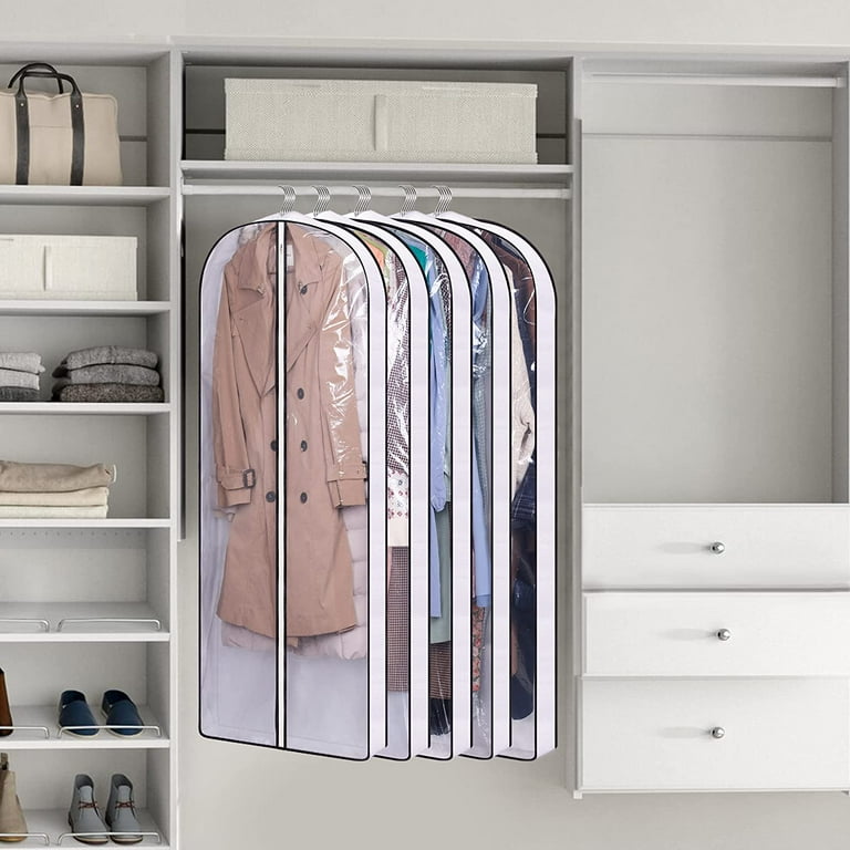 BEST 60”Garment Bags for Hanging Clothes,Large Breathable Garment