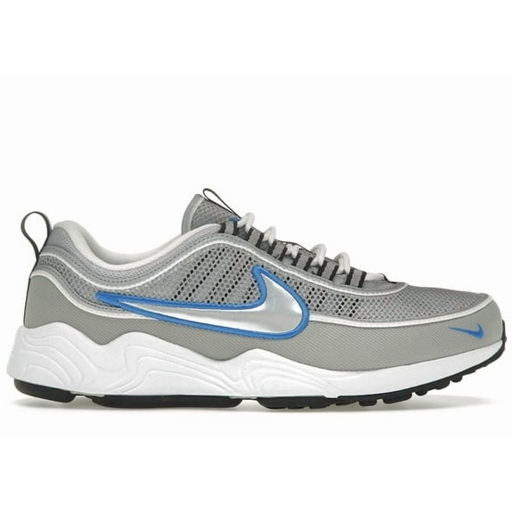 Nike Men's Air Zoom Spiridon SP Metallic Silver Blue Shoes, from StockX