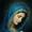 Virgin Mary Praying Devotional, variant on Qisvanset Virgin Mary Praying Devotional Canvas Wall Art 15.75x11.81 Inches