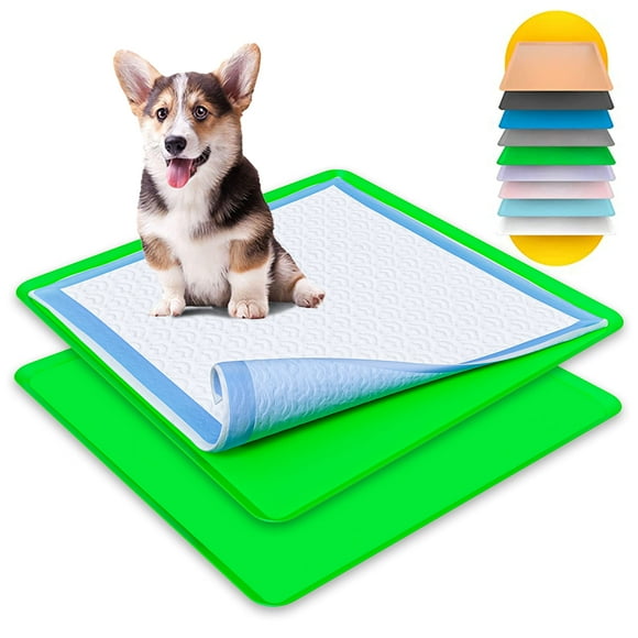 Bandeja Skywin para orinar para perros, 61 x 61 cm, bordes elevados