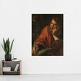 thumbnail image 2 of Wtewael Saint Mark Evangelist Painting Extra Large XL Wall Art Poster Print, 2 of 3