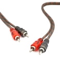 thumbnail image 2 of 17ft 2-Channels Male-to-Male Twisted Pair OFC RCA Interconnect Cable, 2 of 3