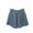 Blue, variant on Cethrio Running Shorts for Boys, Summer Elastic Waist Cotton Linen Loose Athletic Shorts Blue Size 14-16T