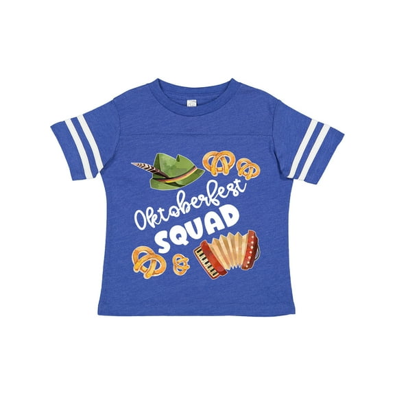 Inktastic Oktoberfest Squad Hat, Accordion, Pretzels Boys or Girls Toddler T-Shirt