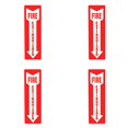 thumbnail image 1 of Fire Extinguisher Sign Sticker Fire Extinguisher Sign for Business Durable and UVProtected Ideal for Home Business Buildings and Outdoor 1/2/3/4/6 PCS, 1 of 8