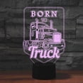 thumbnail image 1 of Luz nocturna LED 3D que cambia de color Borns Trucks para niños, 1 of 2
