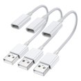 thumbnail image 2 of Tipo C A Tipo A Cables De Cargador Cables Adaptadores 3 Uds 30Cm Kearding EL015898-00, 2 of 5